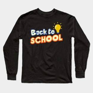 Preppy school supplies Long Sleeve T-Shirt